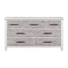 Backroads Dresser in Weathered White/Parchment Brown - Furniture 4 Less (Jacksonville, NC)