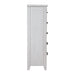 Backroads Drawer Chest in Weathered White/Parchment Brown - Furniture 4 Less (Jacksonville, NC)