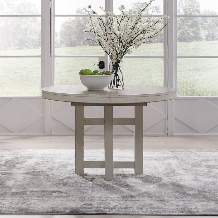 Backroads Pedestal Table Set - Furniture 4 Less (Jacksonville, NC)