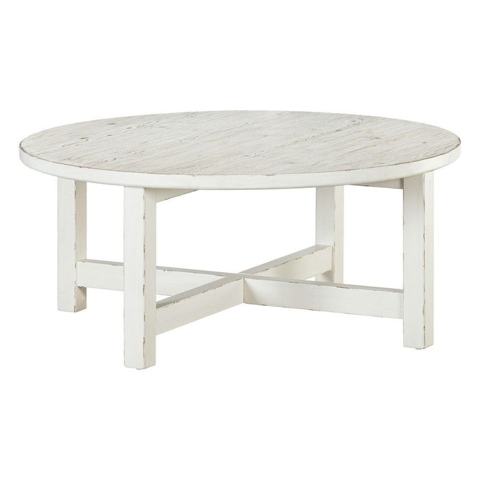 Backroads Round Cocktail Table - Furniture 4 Less (Jacksonville, NC)