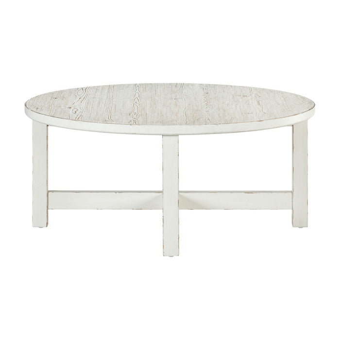 Backroads Round Cocktail Table - Furniture 4 Less (Jacksonville, NC)