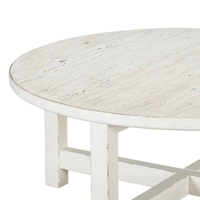 Backroads Round Cocktail Table - Furniture 4 Less (Jacksonville, NC)