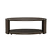 City View Oval Cocktail Table in Coffee Bean - Furniture 4 Less (Jacksonville, NC)