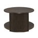 City View Oval Cocktail Table in Coffee Bean - Furniture 4 Less (Jacksonville, NC)
