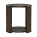 City View Round End Table in Coffee Bean - Furniture 4 Less (Jacksonville, NC)