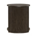 City View Round End Table in Coffee Bean - Furniture 4 Less (Jacksonville, NC)