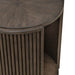 City View Round End Table in Coffee Bean - Furniture 4 Less (Jacksonville, NC)