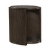 City View Chairside Table in Coffee Bean - Furniture 4 Less (Jacksonville, NC)