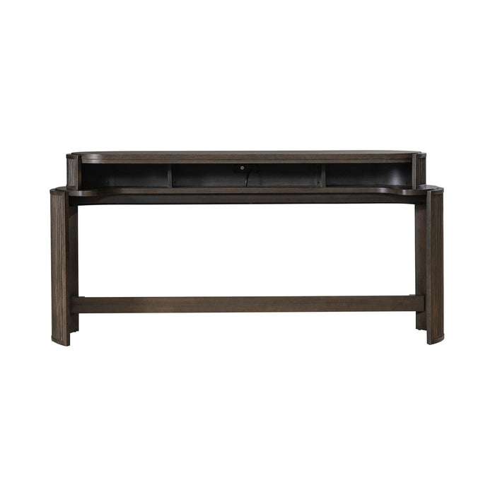 City View Console Bar Table in Coffee Bean - Furniture 4 Less (Jacksonville, NC)