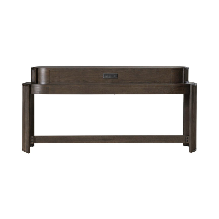 City View Console Bar Table in Coffee Bean - Furniture 4 Less (Jacksonville, NC)