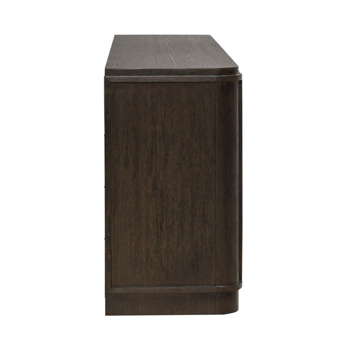 Liberty Furniture City View 82 Inch TV Console in Coffee Bean - Furniture 4 Less (Jacksonville, NC)