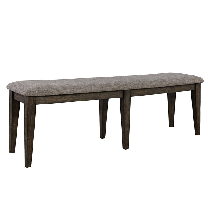 Double Bridge 6 Piece Trestle Table Set - Furniture 4 Less (Jacksonville, NC)