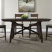 Liberty Furniture Double Bridge Gathering Table in Dark Chestnut - Furniture 4 Less (Jacksonville, NC)