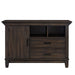 Double Bridge Sideboard in Dark Chestnut - Furniture 4 Less (Jacksonville, NC)