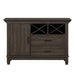 Double Bridge Sideboard in Dark Chestnut - Furniture 4 Less (Jacksonville, NC)