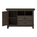 Double Bridge Sideboard in Dark Chestnut - Furniture 4 Less (Jacksonville, NC)