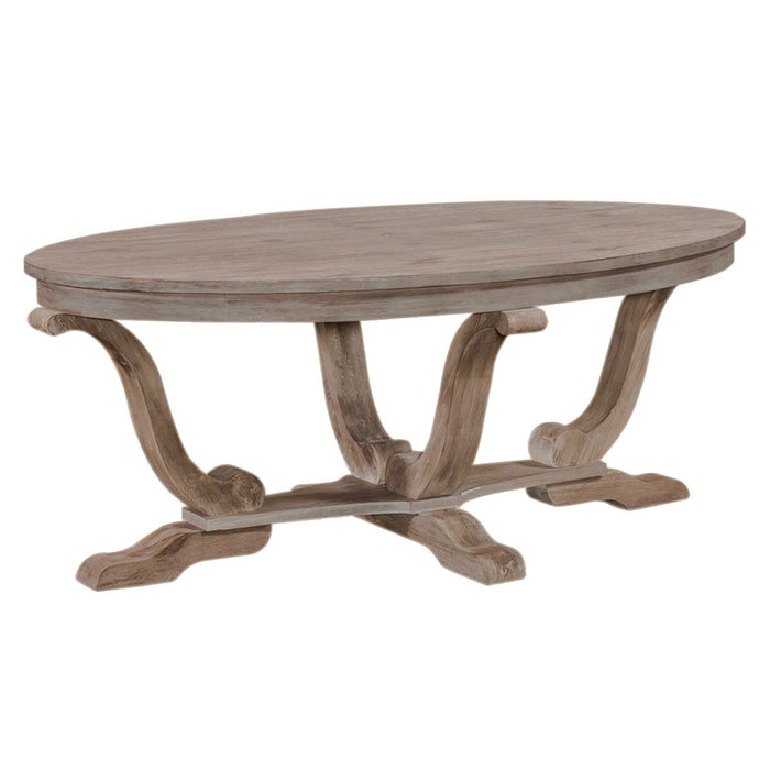 Greystone Mill 3 Piece Set (1-Cocktail 2-End Tables) - Furniture 4 Less (Jacksonville, NC)