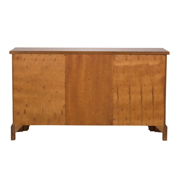 Treasures Buffet in Rustic Oak Finish - Furniture 4 Less (Jacksonville, NC)