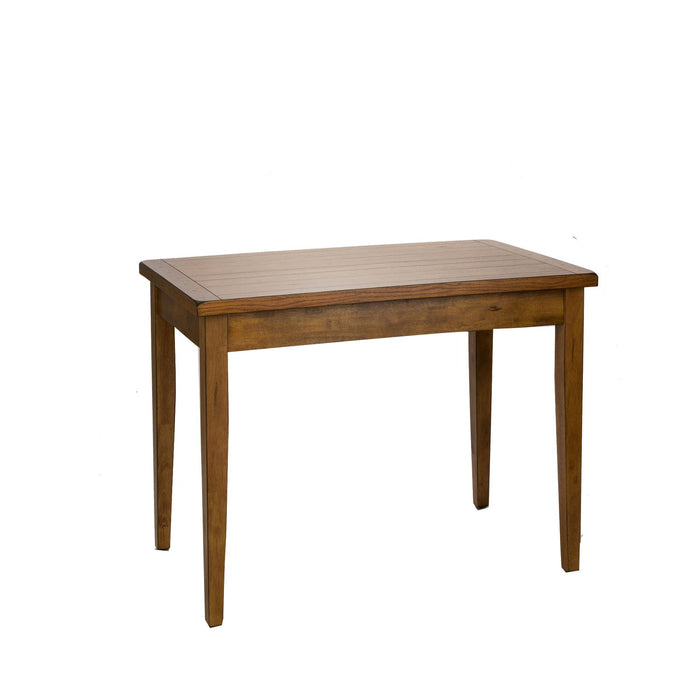 Treasures Rectangular Leg Table - Oak - Furniture 4 Less (Jacksonville, NC)
