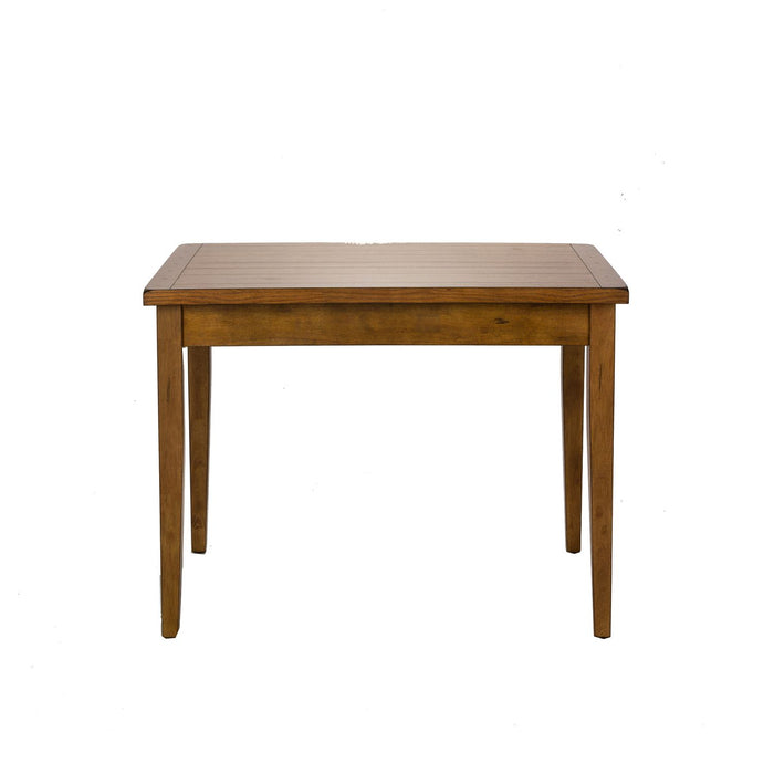 Treasures Rectangular Leg Table - Oak - Furniture 4 Less (Jacksonville, NC)