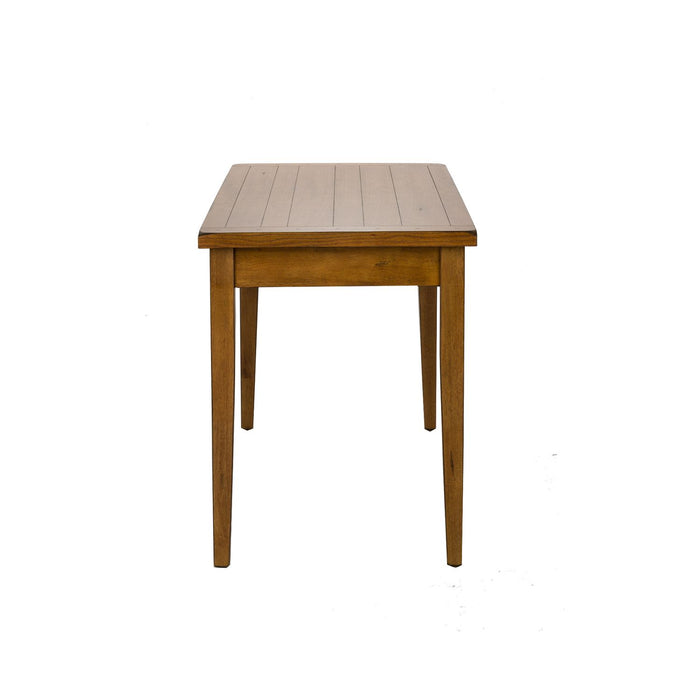 Treasures Rectangular Leg Table - Oak - Furniture 4 Less (Jacksonville, NC)