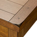 Treasures Rectangular Leg Table - Oak - Furniture 4 Less (Jacksonville, NC)