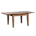 Treasures Retractable Leg Table in Rustic Oak Finish - Furniture 4 Less (Jacksonville, NC)