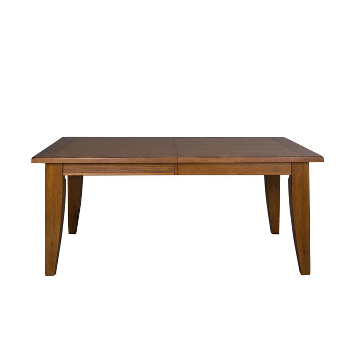 Treasures Rectangular Leg Table - Oak - Furniture 4 Less (Jacksonville, NC)