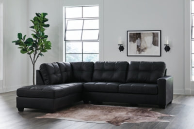 Barlin Mills Sectional with Chaise - Furniture 4 Less (Jacksonville, NC)