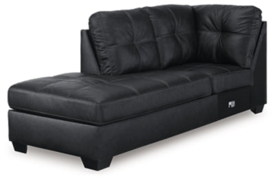 Barlin Mills Sectional with Chaise - Furniture 4 Less (Jacksonville, NC)