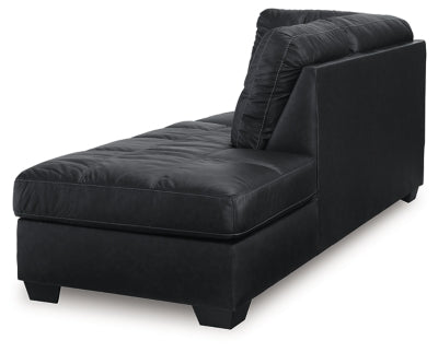 Barlin Mills Sectional with Chaise - Furniture 4 Less (Jacksonville, NC)