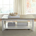 Liberty Furniture Summerville Rectangular Cocktail Table in Soft White Wash - Furniture 4 Less (Jacksonville, NC)