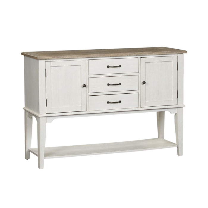 Summerville Server in White - Furniture 4 Less (Jacksonville, NC)