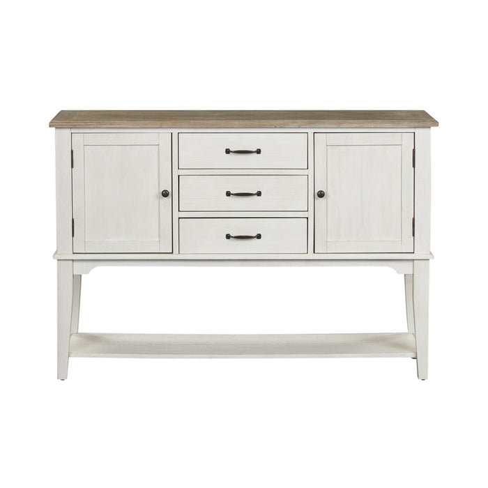 Summerville Server in White - Furniture 4 Less (Jacksonville, NC)