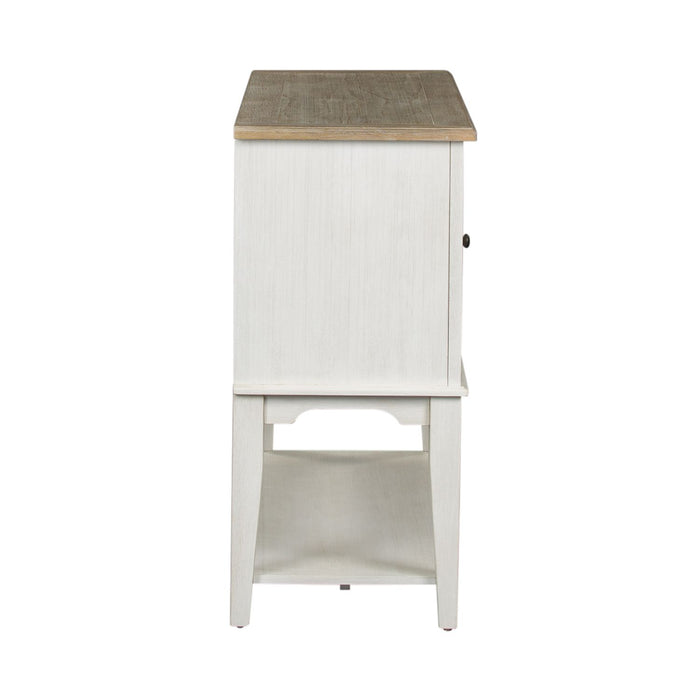 Summerville Server in White - Furniture 4 Less (Jacksonville, NC)