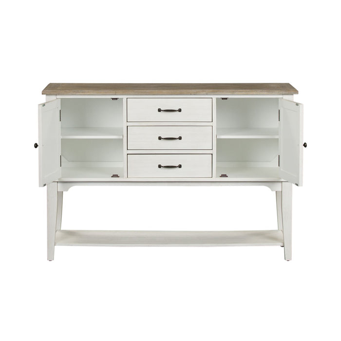 Summerville Server in White - Furniture 4 Less (Jacksonville, NC)
