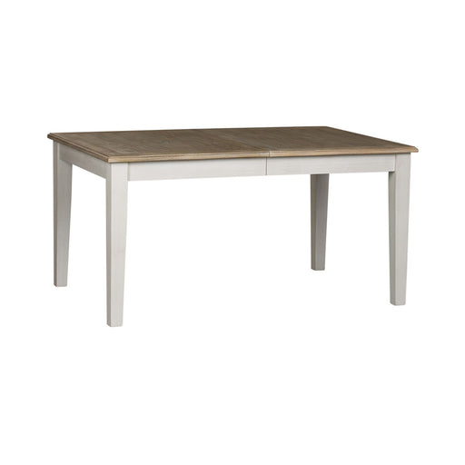 Summerville Rectangular Leg Table in White - Furniture 4 Less (Jacksonville, NC)
