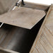 Parkland Falls Square Lift Top Cocktail Table in Weathered Taupe - Furniture 4 Less (Jacksonville, NC)