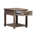 Parkland Falls Rectangular End Table in Weathered Taupe - Furniture 4 Less (Jacksonville, NC)