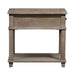 Parkland Falls Rectangular End Table in Weathered Taupe - Furniture 4 Less (Jacksonville, NC)