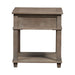 Parkland Falls Rectangular End Table in Weathered Taupe - Furniture 4 Less (Jacksonville, NC)