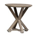 Parkland Falls Round End Table in Weathered Taupe - Furniture 4 Less (Jacksonville, NC)