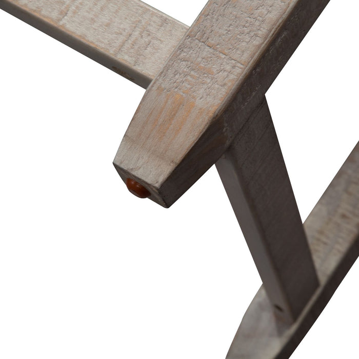 Parkland Falls Console Bar Table in Weathered Taupe - Furniture 4 Less (Jacksonville, NC)
