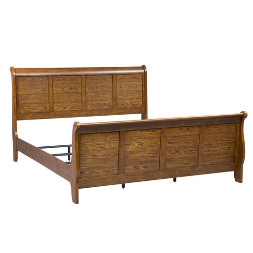 Grandpas Cabin King Sleigh Bed - Furniture 4 Less (Jacksonville, NC)