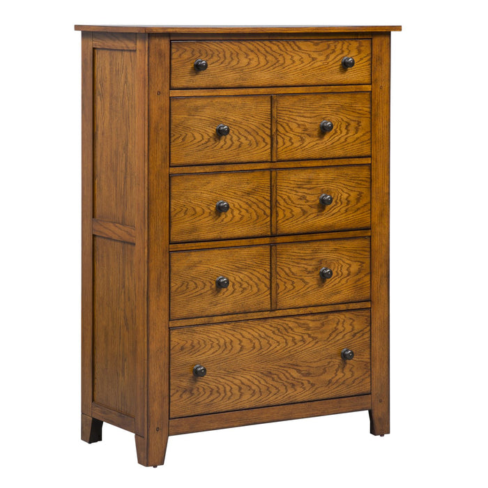 Grandpa's Cabin Chest in Age Oak - Furniture 4 Less (Jacksonville, NC)