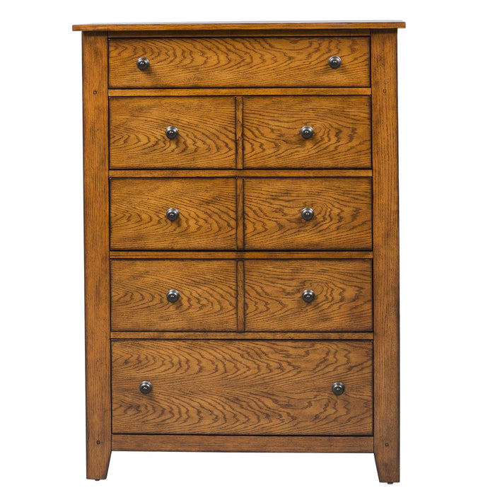 Grandpa's Cabin Chest in Age Oak - Furniture 4 Less (Jacksonville, NC)
