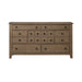 Liberty Furniture Grandpas Cabin 7 Drawer Dresser in Sandstone - Furniture 4 Less (Jacksonville, NC)