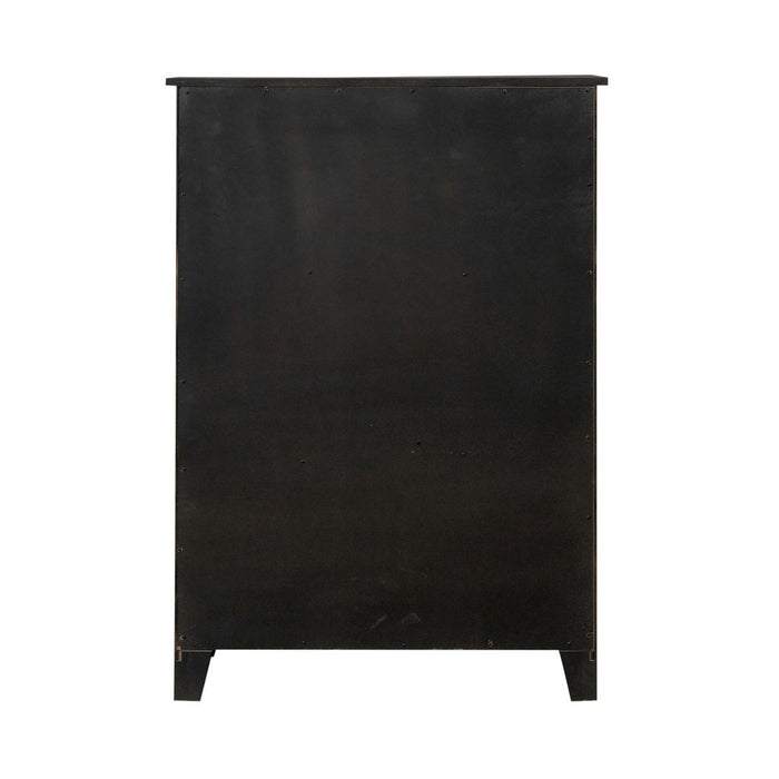 Liberty Furniture Grandpas Cabin 5 Drawer Chest in Sandstone - Furniture 4 Less (Jacksonville, NC)