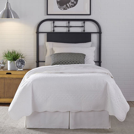Liberty Furniture Vintage Series Full Metal Headboard in Black - Furniture 4 Less (Jacksonville, NC)
