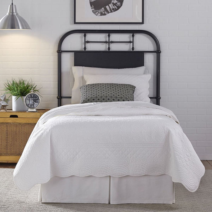 Liberty Furniture Vintage Series Full Metal Headboard in Black - Furniture 4 Less (Jacksonville, NC)